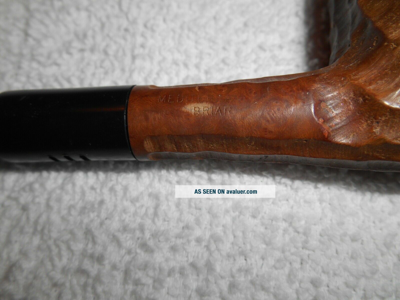 CAREY MAGIC INCH MEDITERRANEAN BRIAR Estate Tobacco Smoking Pipe ...