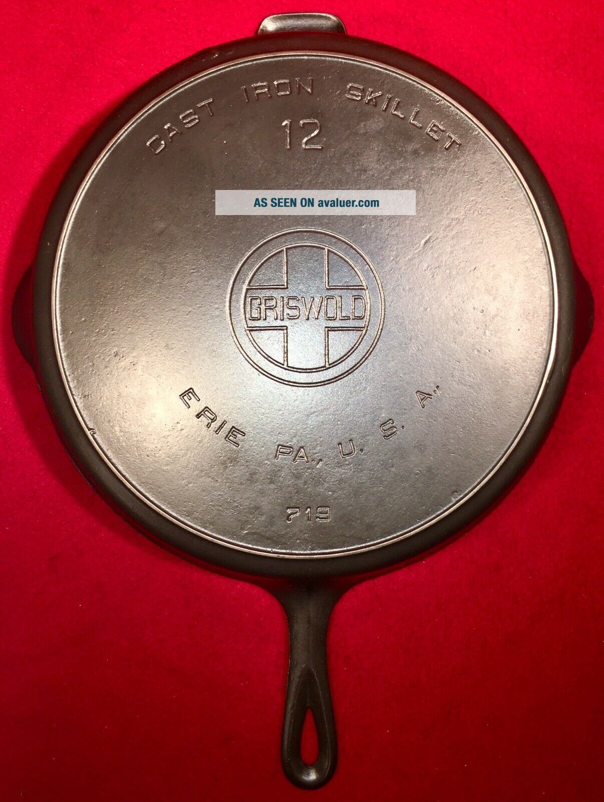Griswold 12 Cast Iron Skillet