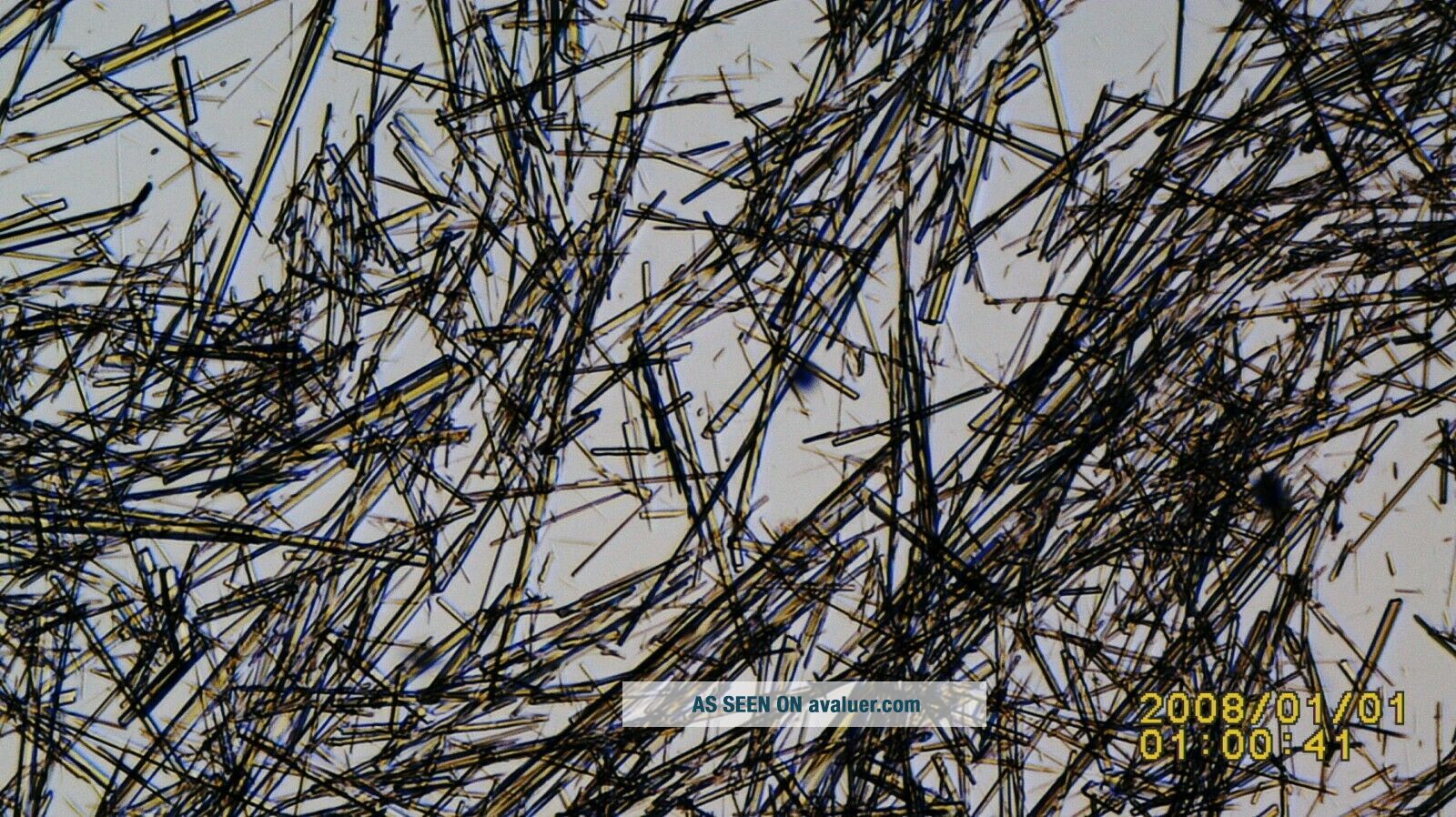 Antique Microscope Slide. Asbestos Fibres By John Ford. | #4422408