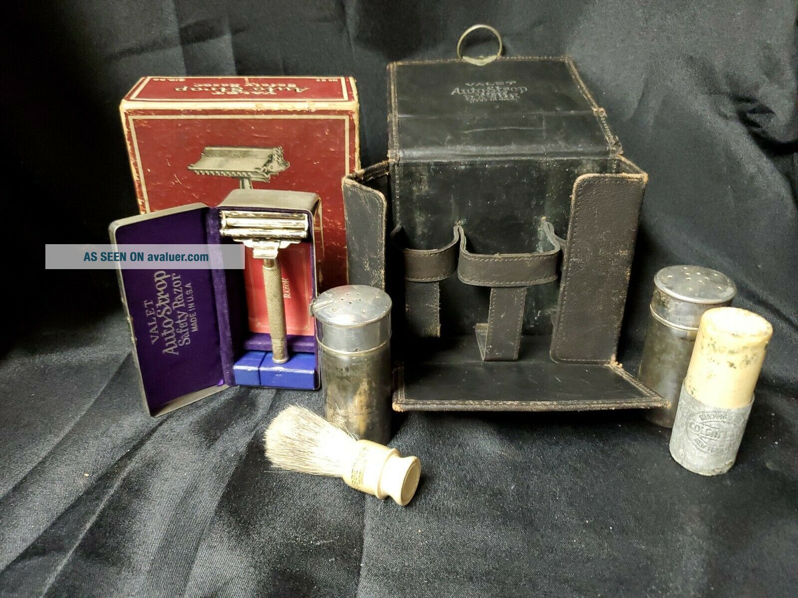 Vintage Valet Auto Strop Safety Razor Kit With Case & Instructions No ...