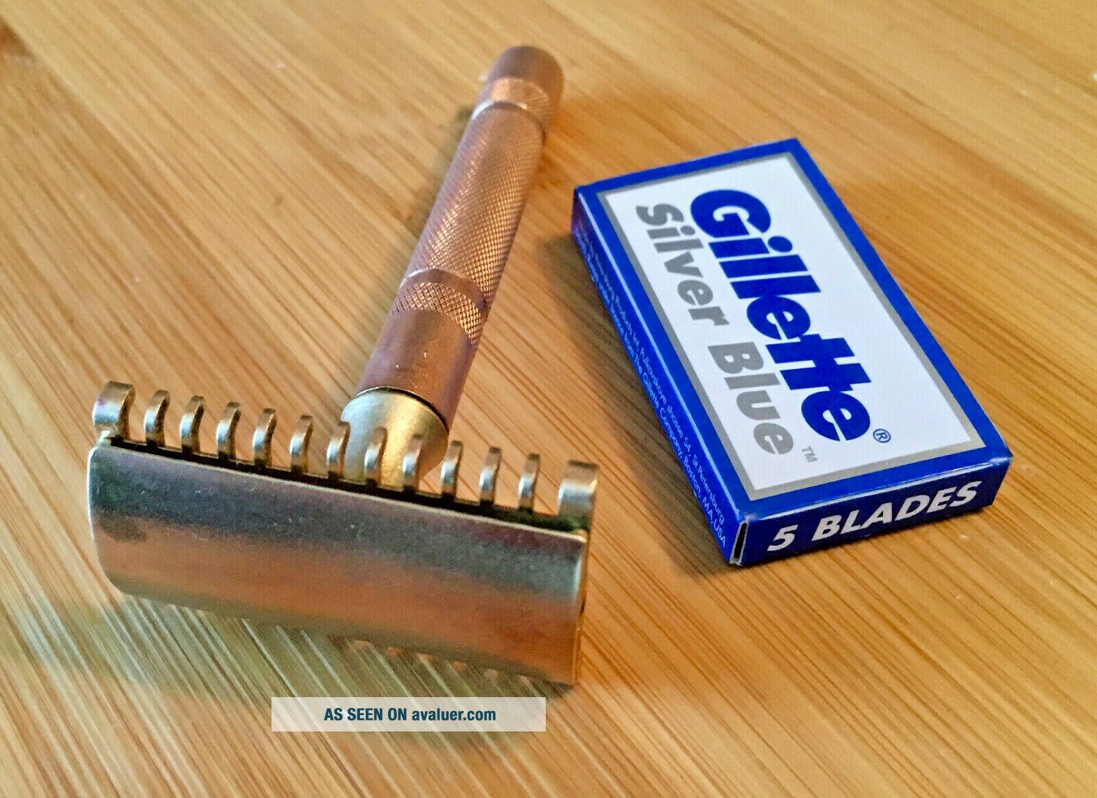 Vintage 1930s Otto Roth Long Open Comb Double Edge DE Safety Razor ...