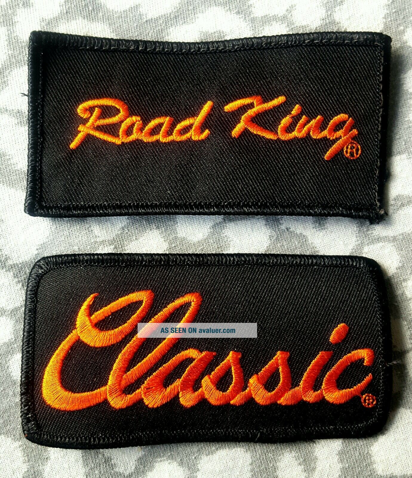 Harley - Davidson Road King Classic Patch Pair 2X4 Inches HOG ...