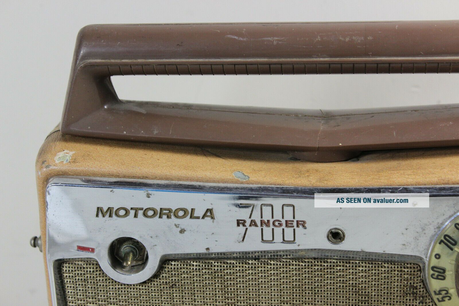 Vintage Motorola Ranger 700 Portable Tube AM Radio W/ Bakelite Antenna ...