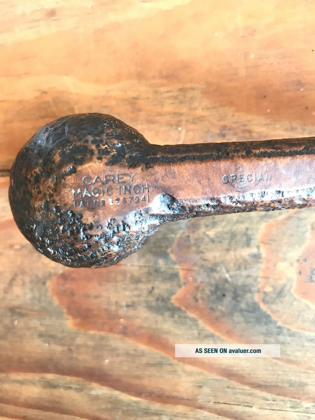 Vintage Carey Magic Inch Grecian Briar Pipe ESTATE Pipe | #4727593