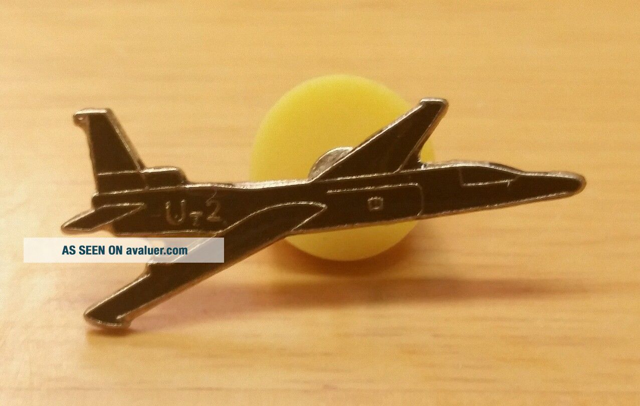 Lockheed Locator Pin Vintage U - 2 Lockheed Spy Aircraft Enamel Lapel Pin | #4801185