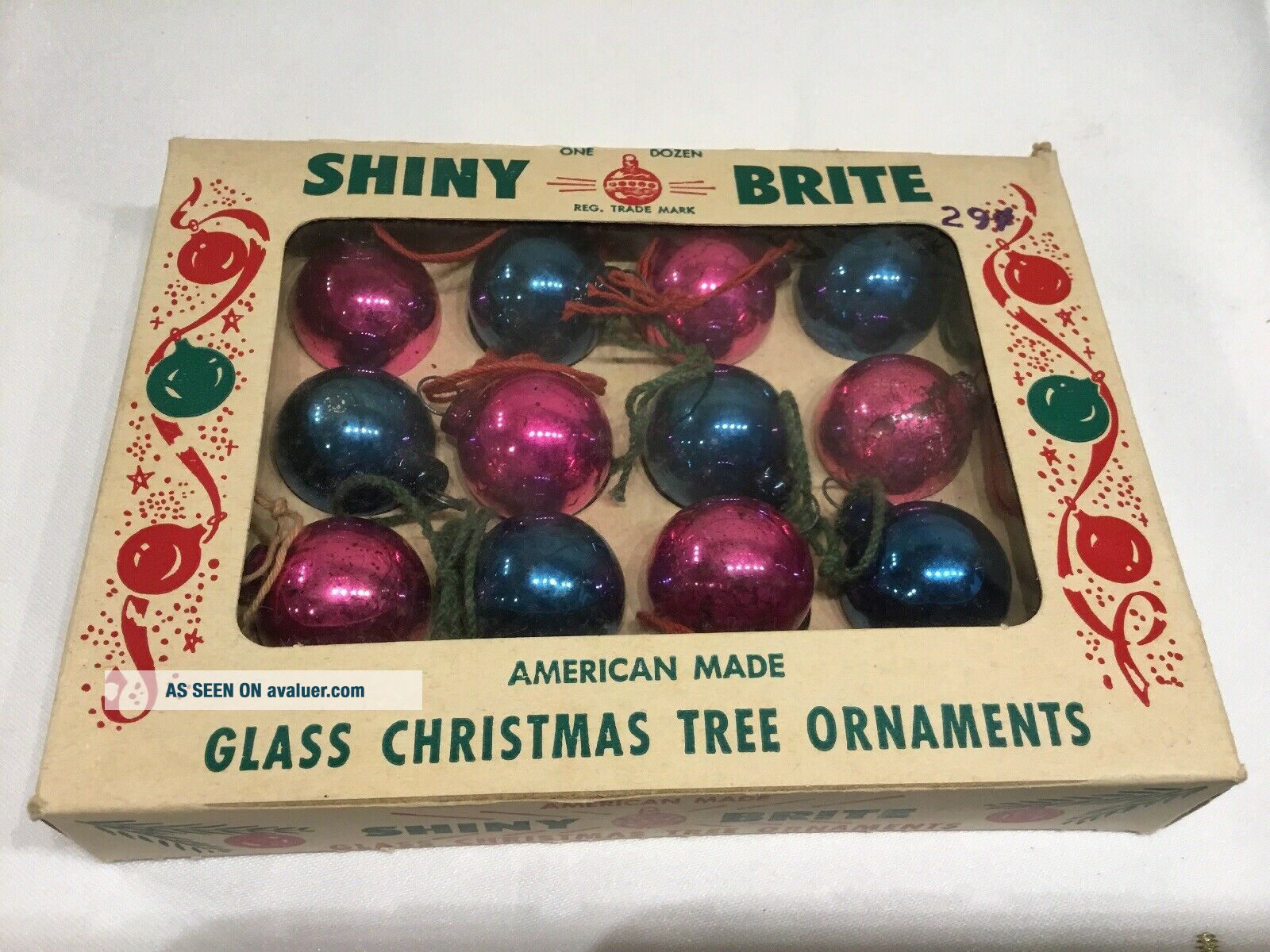 Rare Shiny Brite Ornaments