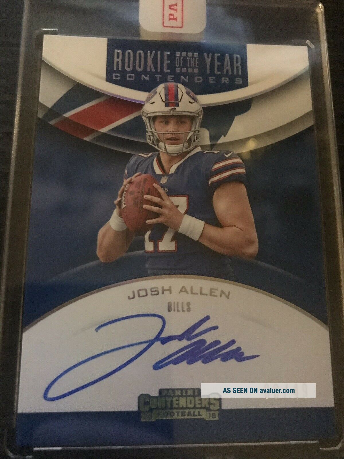 Josh Allen Rookie Of The Year Contenders Auto Buffalo Bills 8/49 | #5625905