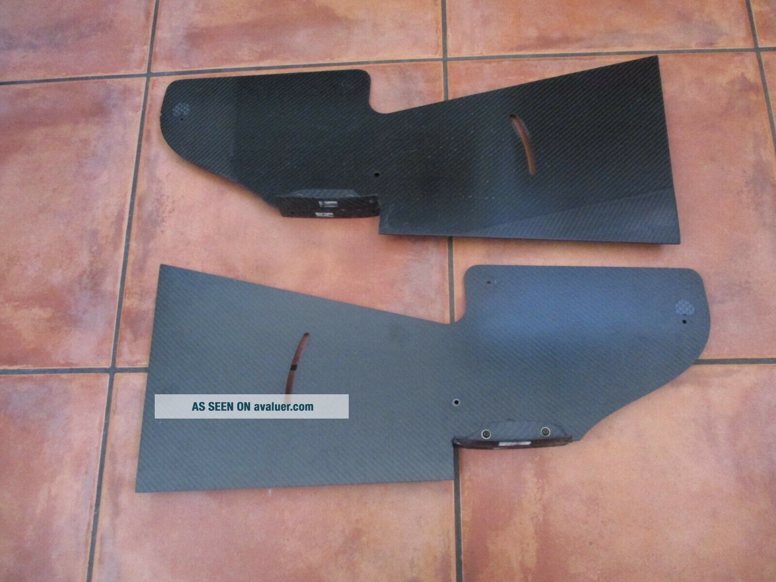 INDY CAR DALLARA DW12 CARBON FIBER ROAD COURSE FRONT WING SUPPORT END ...