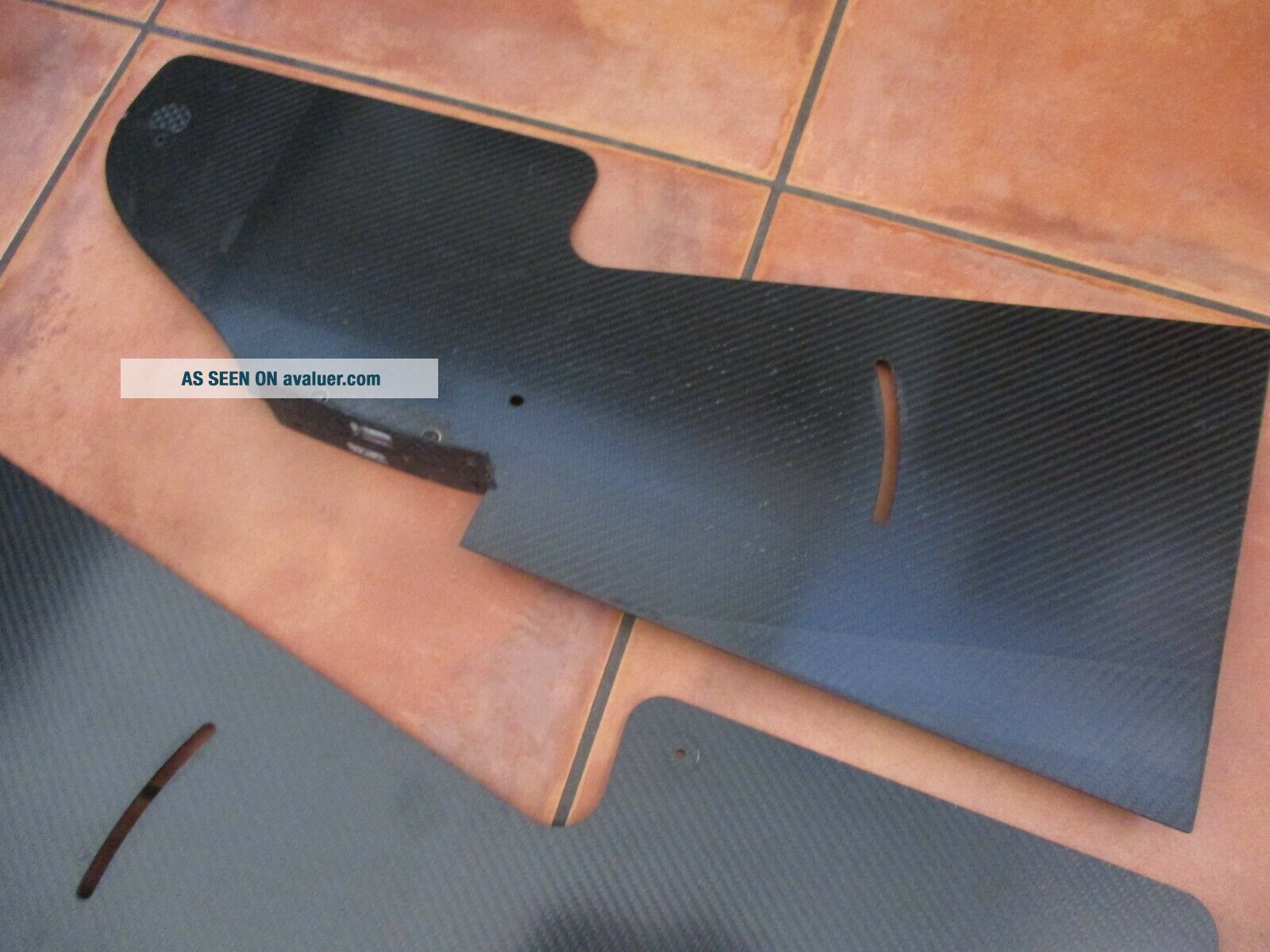 INDY CAR DALLARA DW12 CARBON FIBER ROAD COURSE FRONT WING SUPPORT END ...