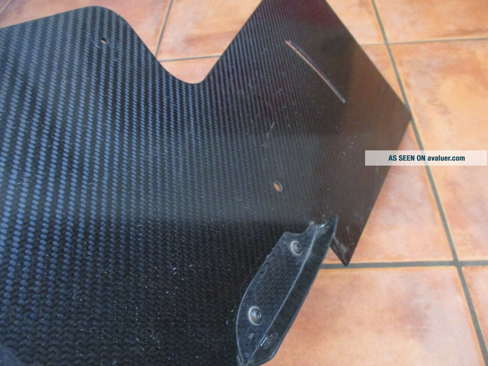 INDY CAR DALLARA DW12 CARBON FIBER ROAD COURSE FRONT WING SUPPORT END ...