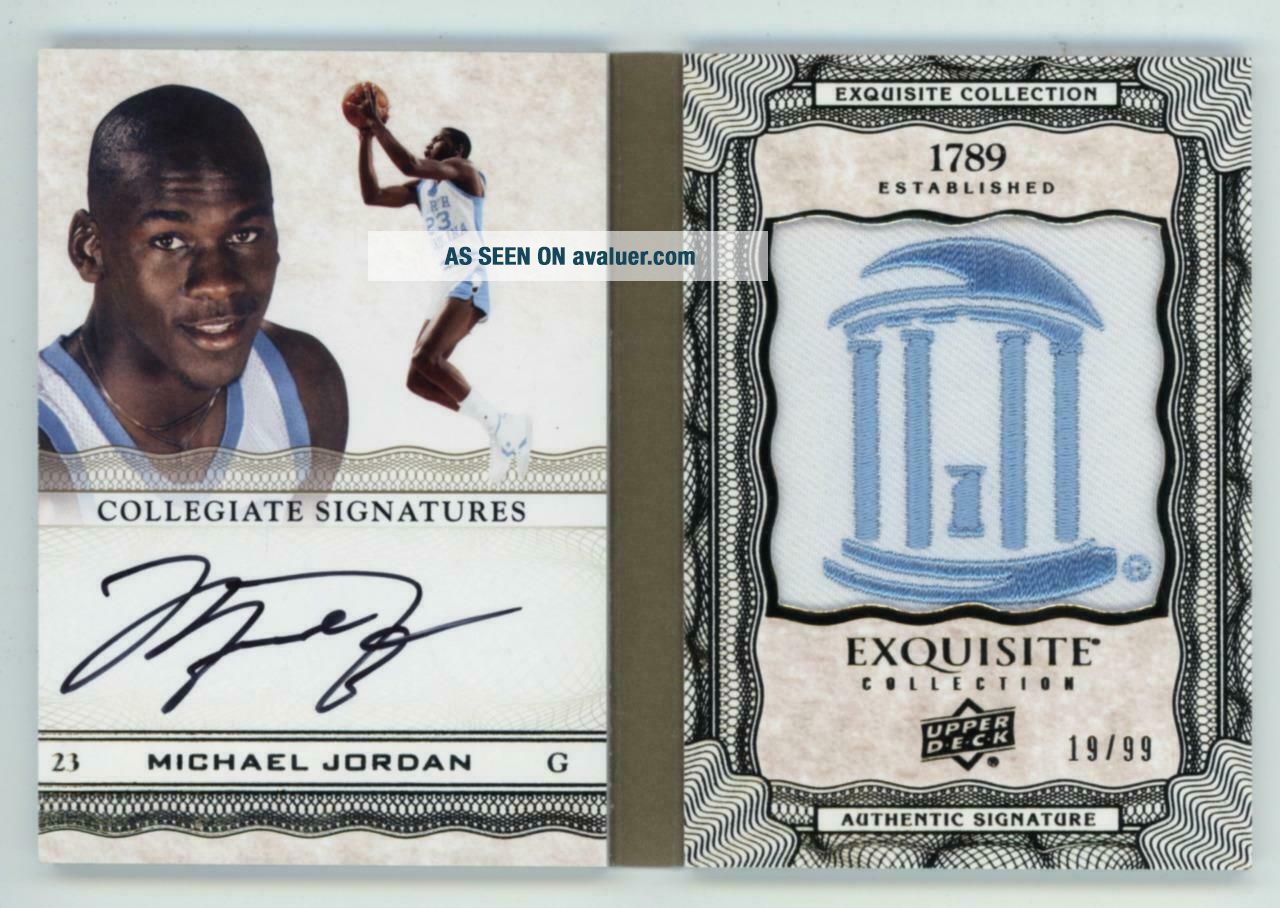 2013 Upper Deck Exquisite Booklet Michael Jordan /99 Patch Auto | #5704479