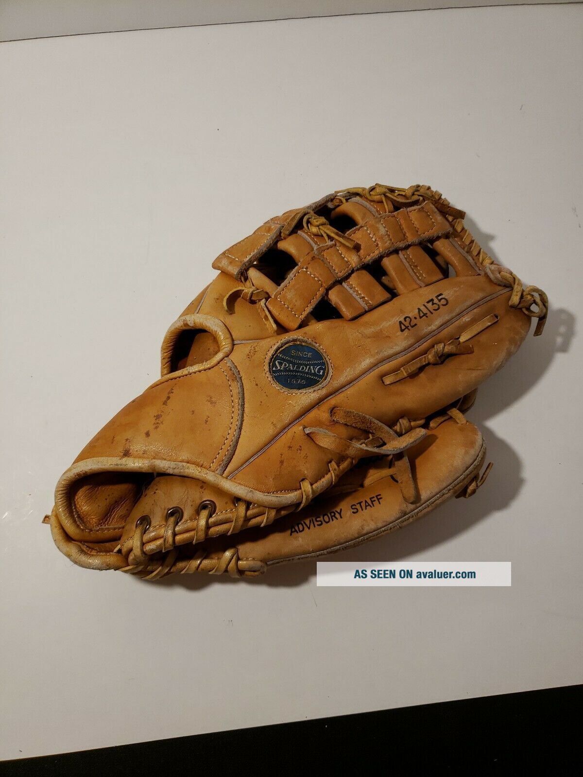 Vintage Spalding Baseball Glove 42 - 4135 RICK MONDAY Leather Right ...