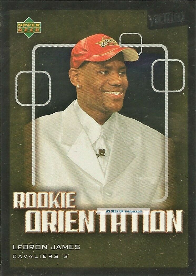 LeBron James 2003 - 04 Upper Deck UD Victory Rookie Orientation 10 ...