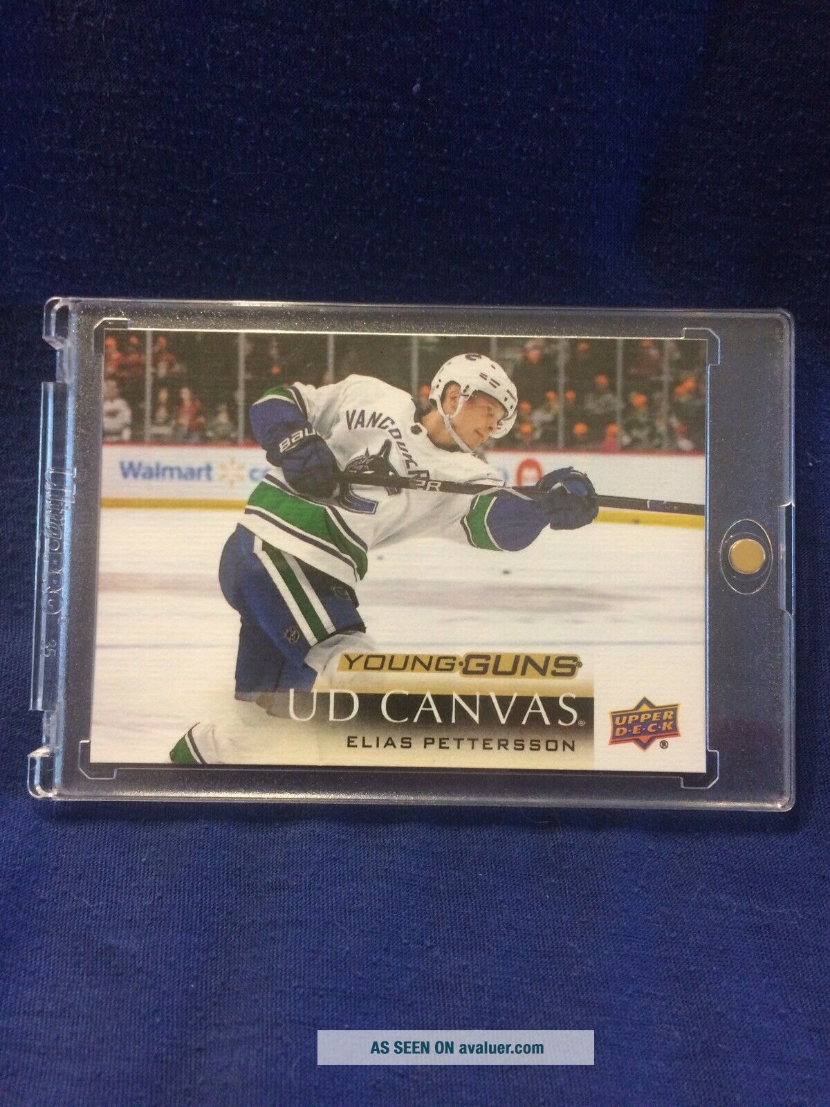 2018 - 2019 Upper Deck Series 2 YOUNG GUNS CANVAS C211 Elias Pettersson ...