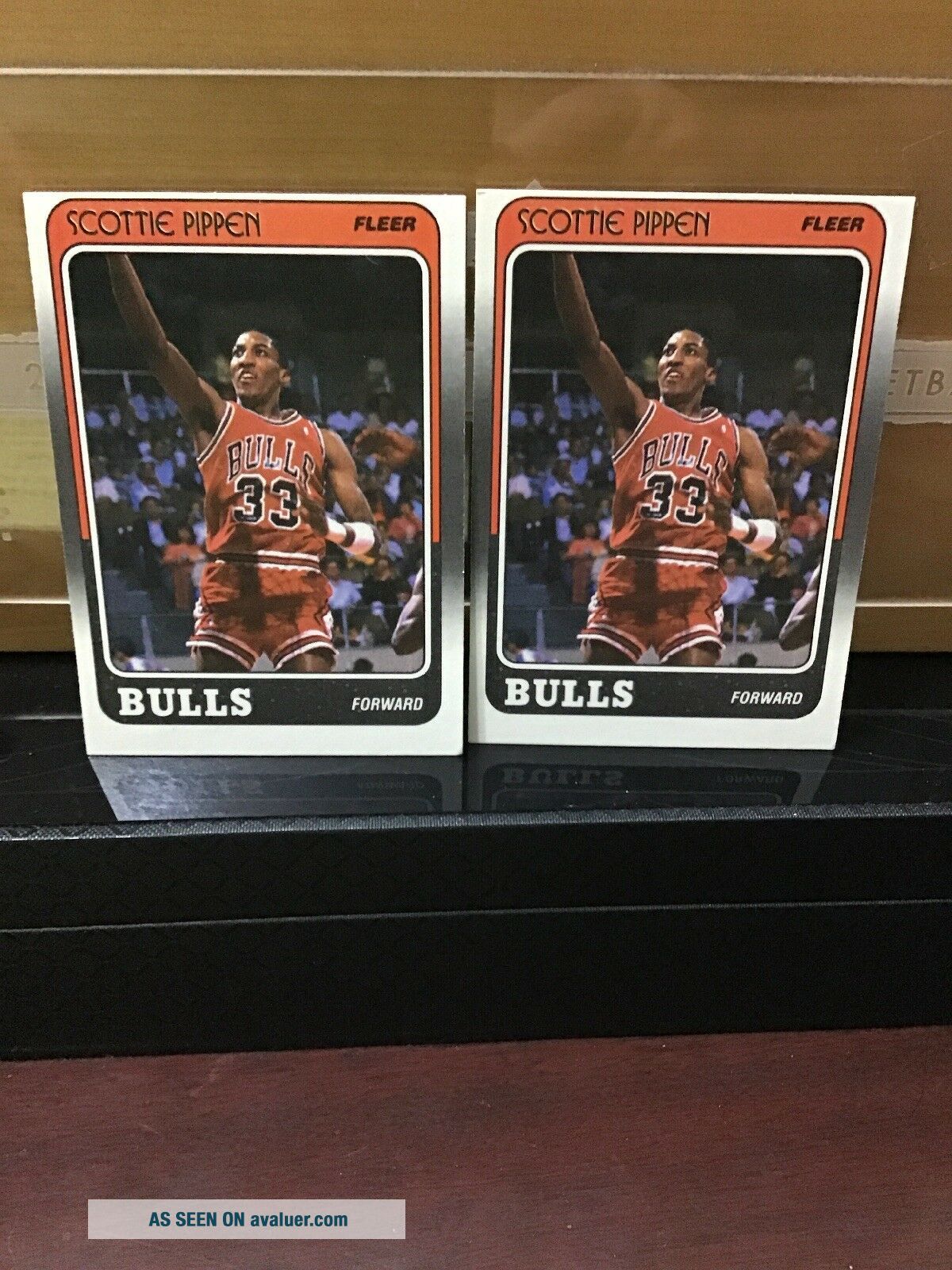 Carte Collection Signée Scottie Pippen – Rookie Card 1988-89 Fleer #20, Authentifiée Beckett 10