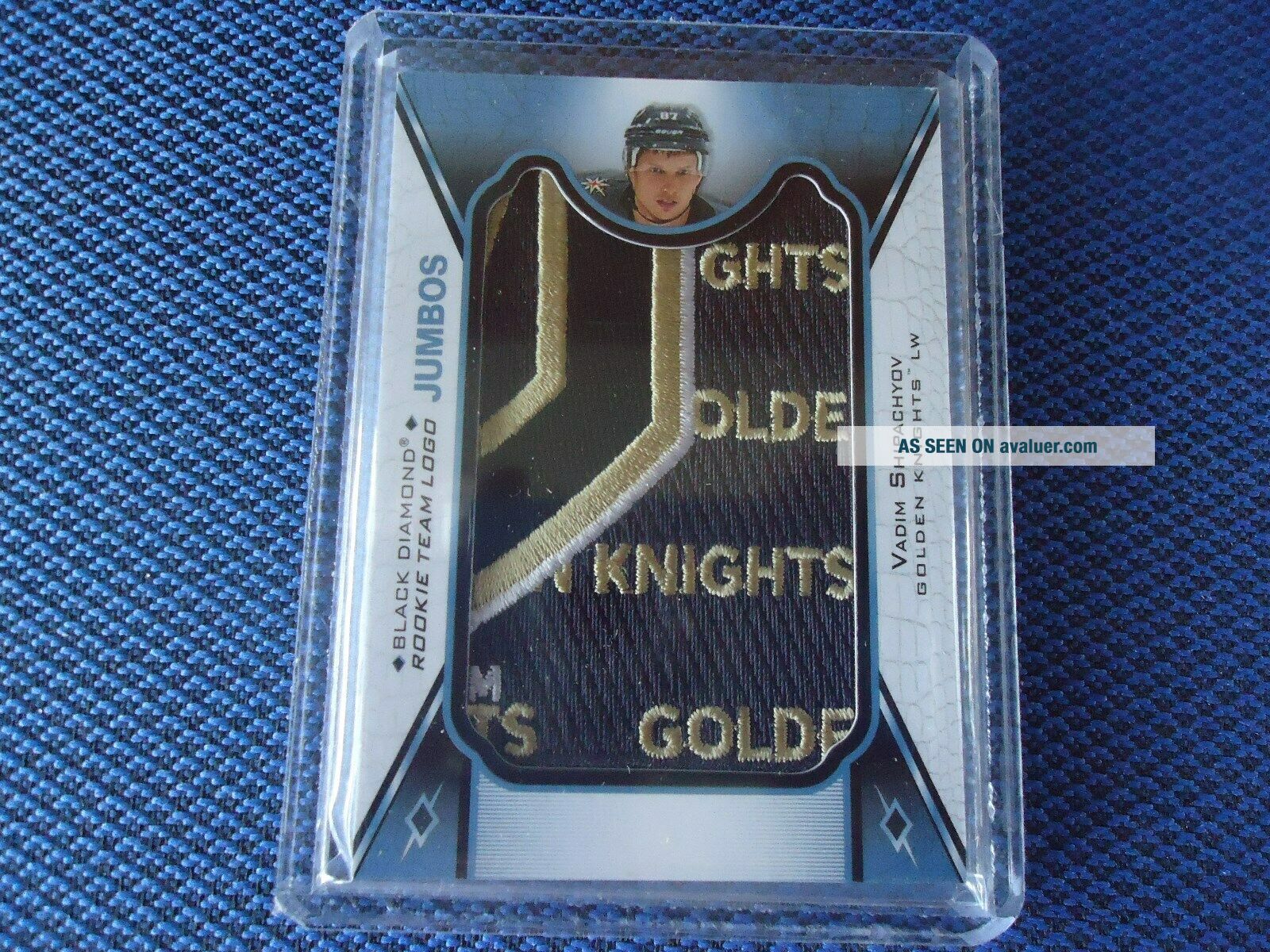 2017 - 18 BLACK DIAMOND ROOKIE TEAM LOGO JUMBO VADIM SHIPACHYOV GOLDEN ...