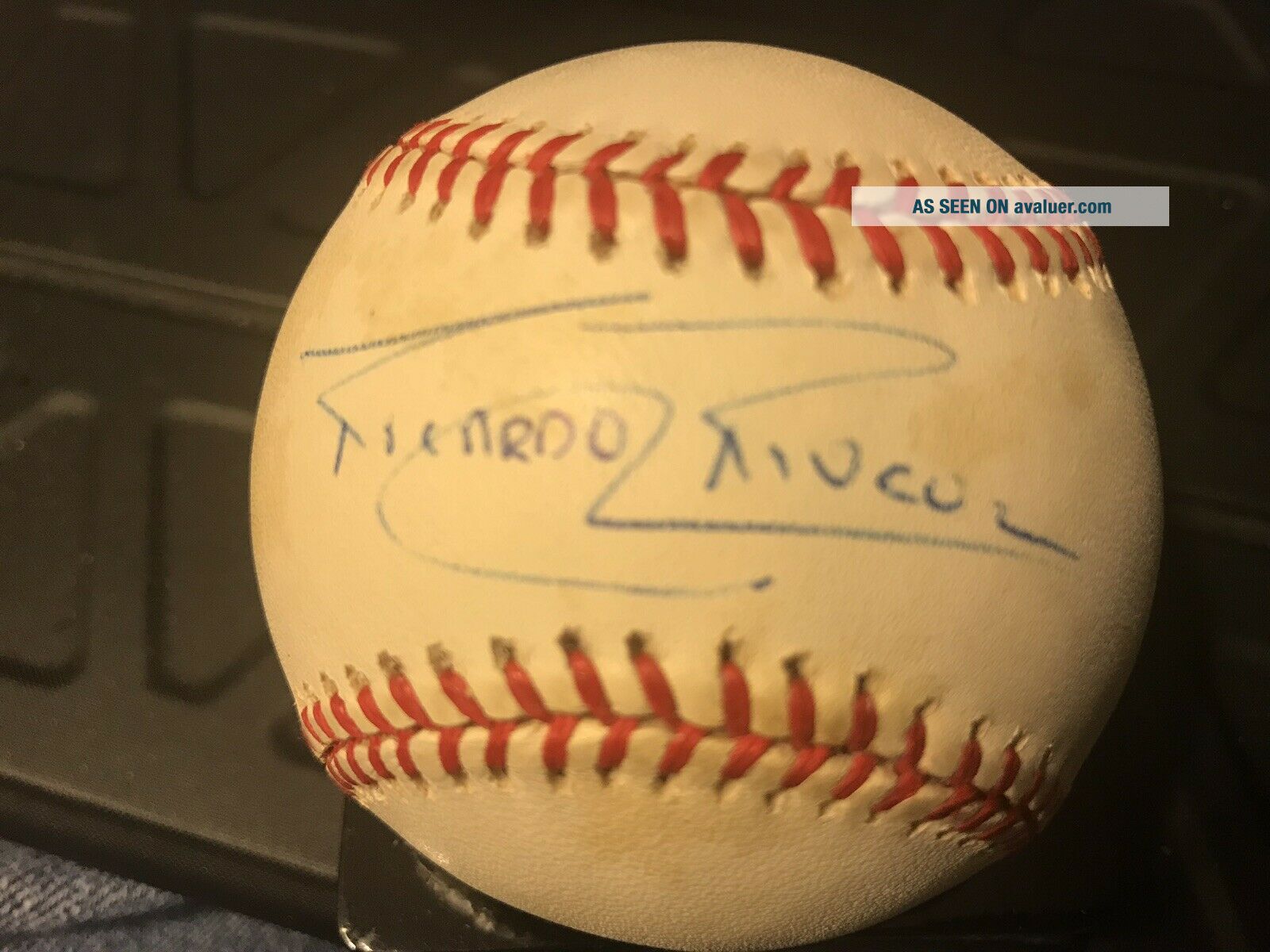Ricardo Rincón Signed Official American League Baseball Mets Pirates ...