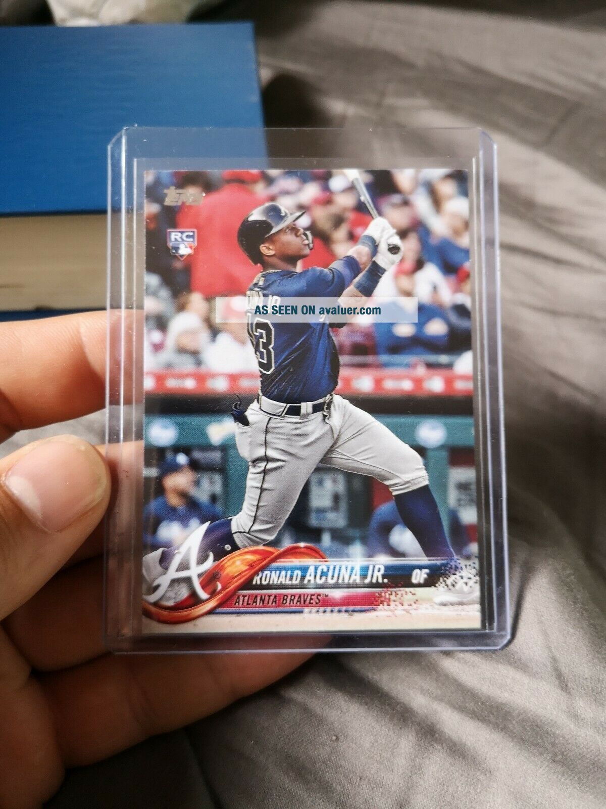 2018 Topps Update Ronald Acuna Jr US250 RC Rookie Card Atlanta Braves ...