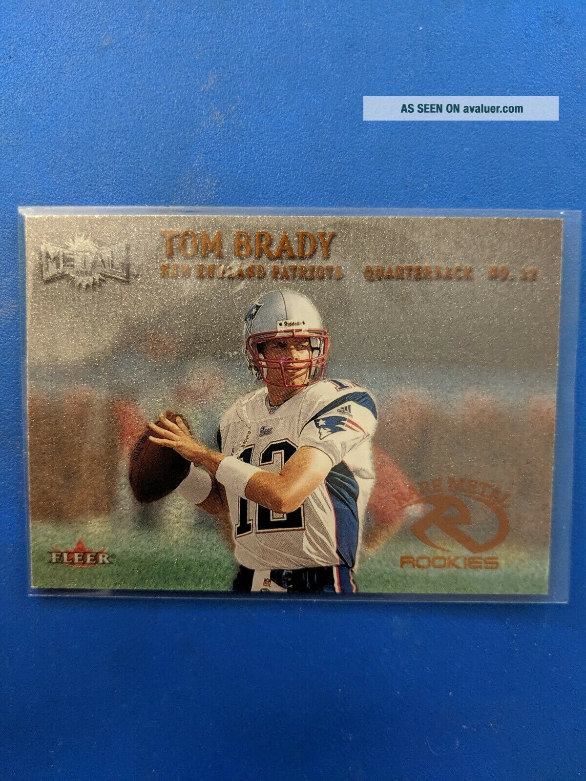 TOM BRADY 2000 FLEER METAL ROOKIE CARD 267 ENGLAND PATRIOTS | #6619549