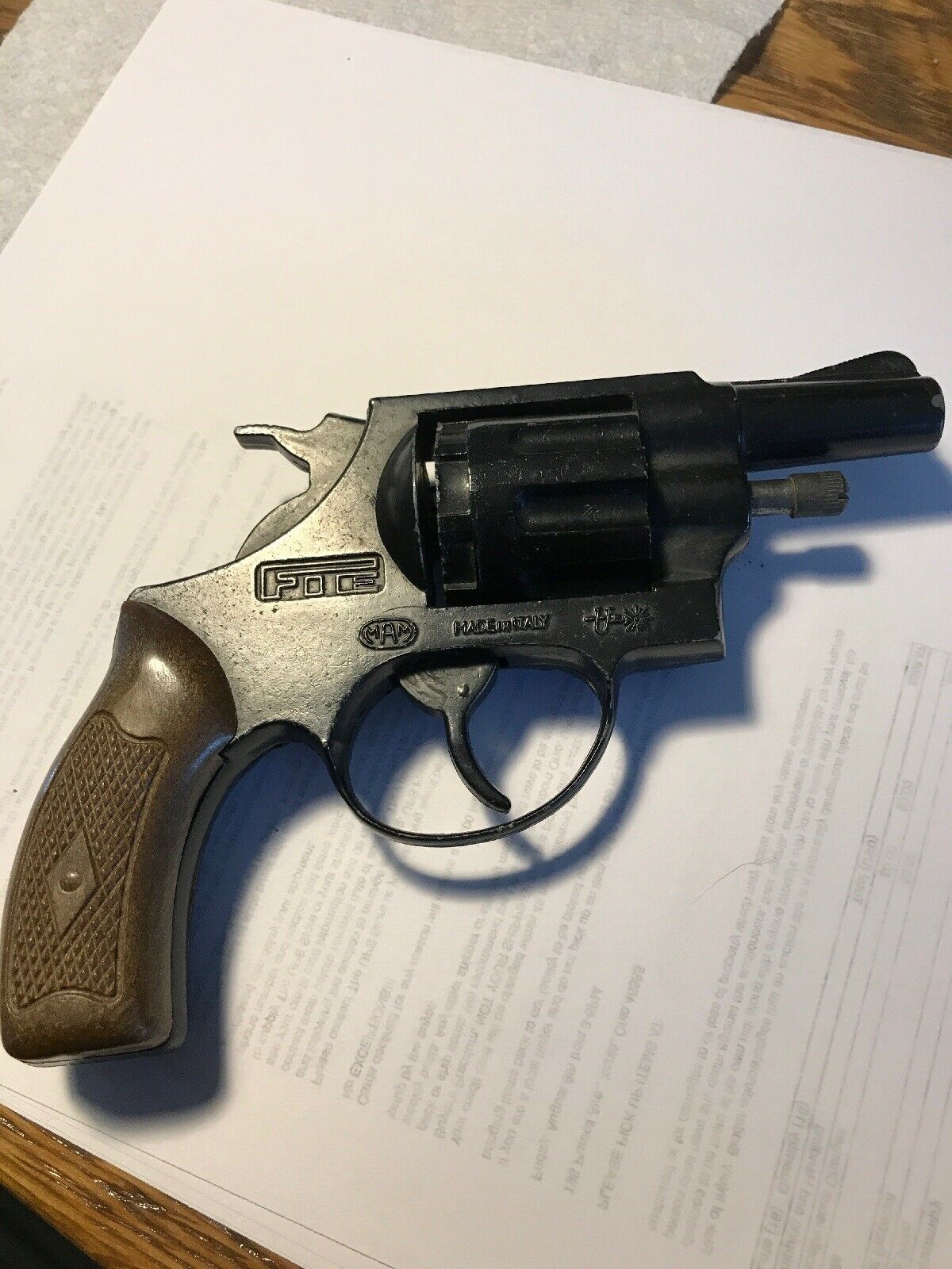 FIE 777 Blank Firing Starter Pistol 22cal. Rare Made In Italy With ...