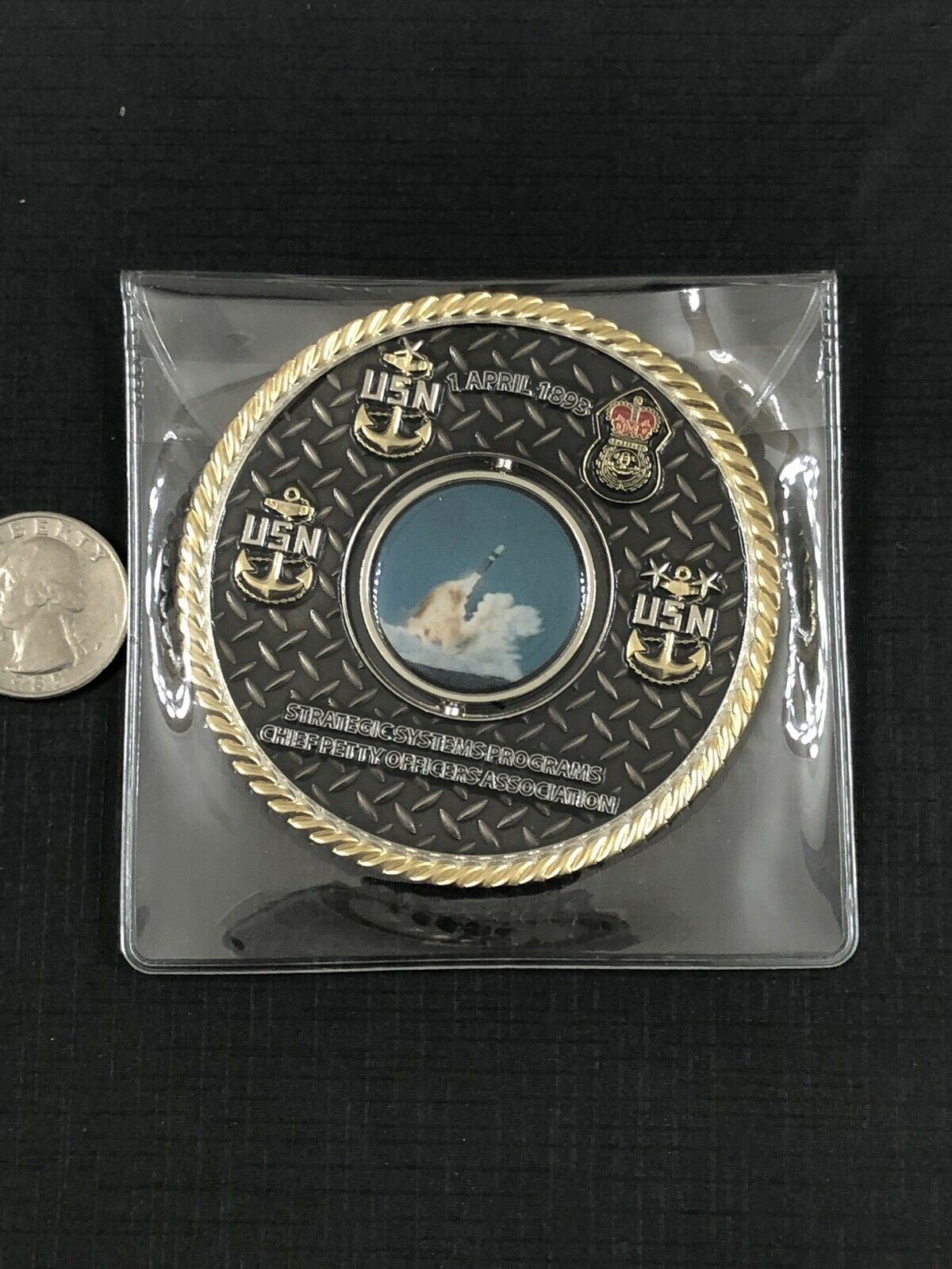 Strategic Systems Programs CPO Chief Coin RARE Discontinued No More ...