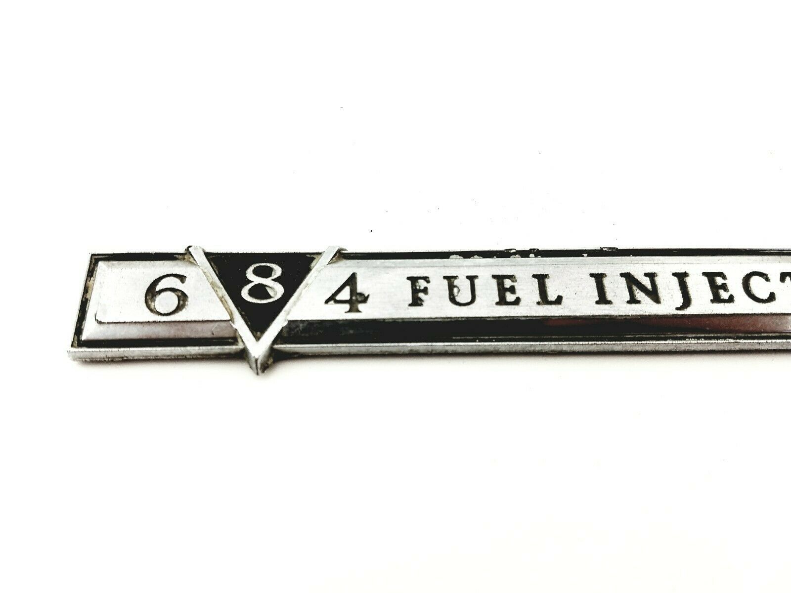 Ford Fuel Injection Emblems CADILLAC ELDORADO 6 V8 4 FUEL INJECTION SIDE FENDER EMBLEM BADGE LOGO ...
