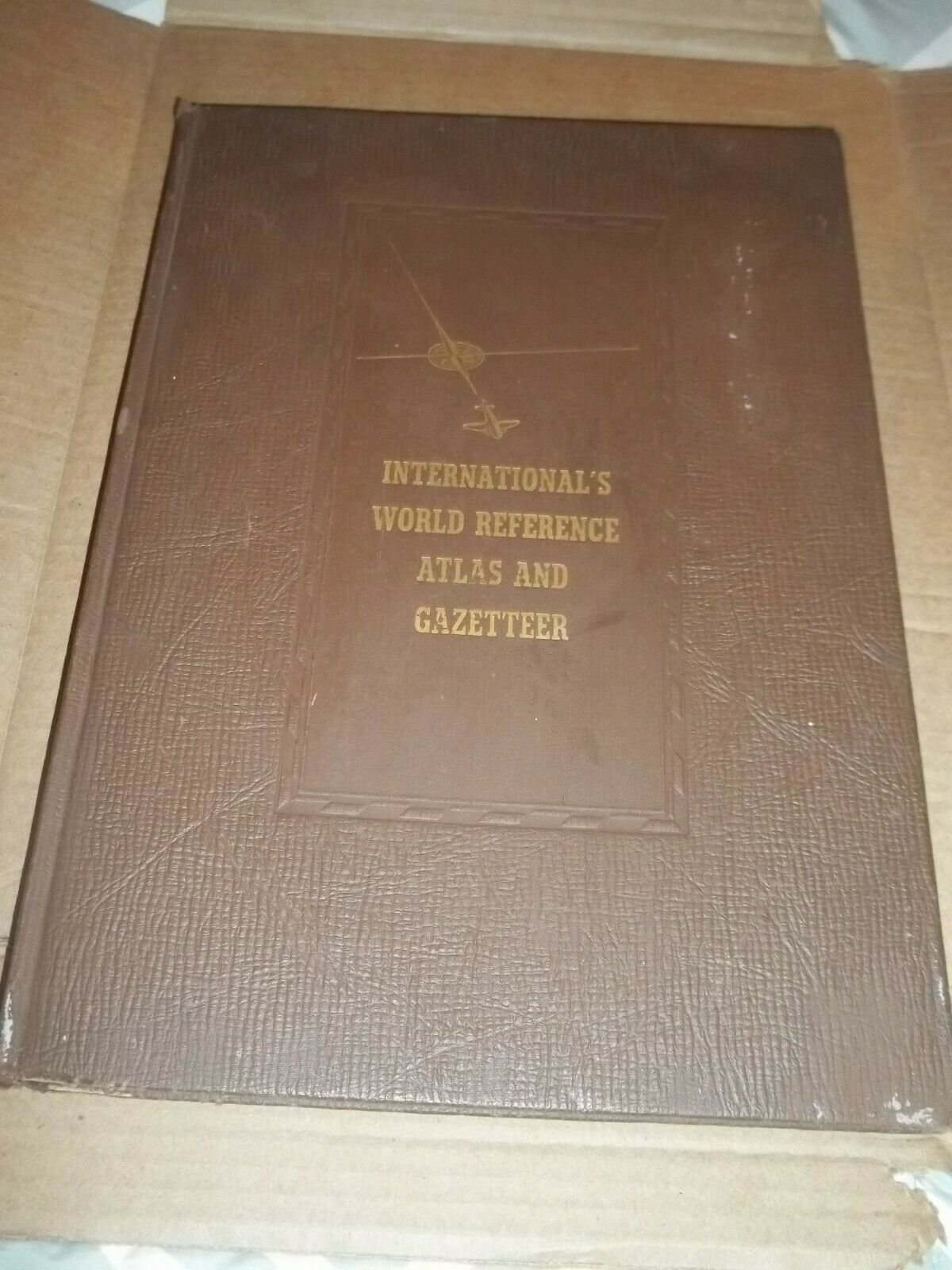 Vintage 1943 International ' S World Reference Atlas And Gazetteer ...