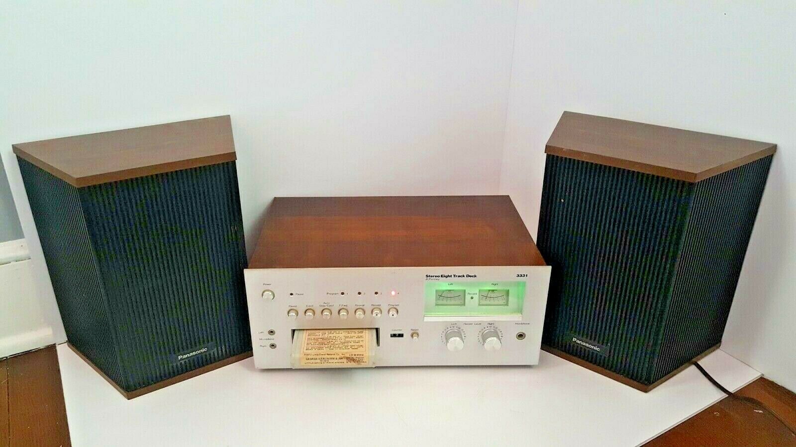 JCPenney Rare Vintage 8 Track Stereo Deck MCS 3331 Cleaned & XTRAS ...
