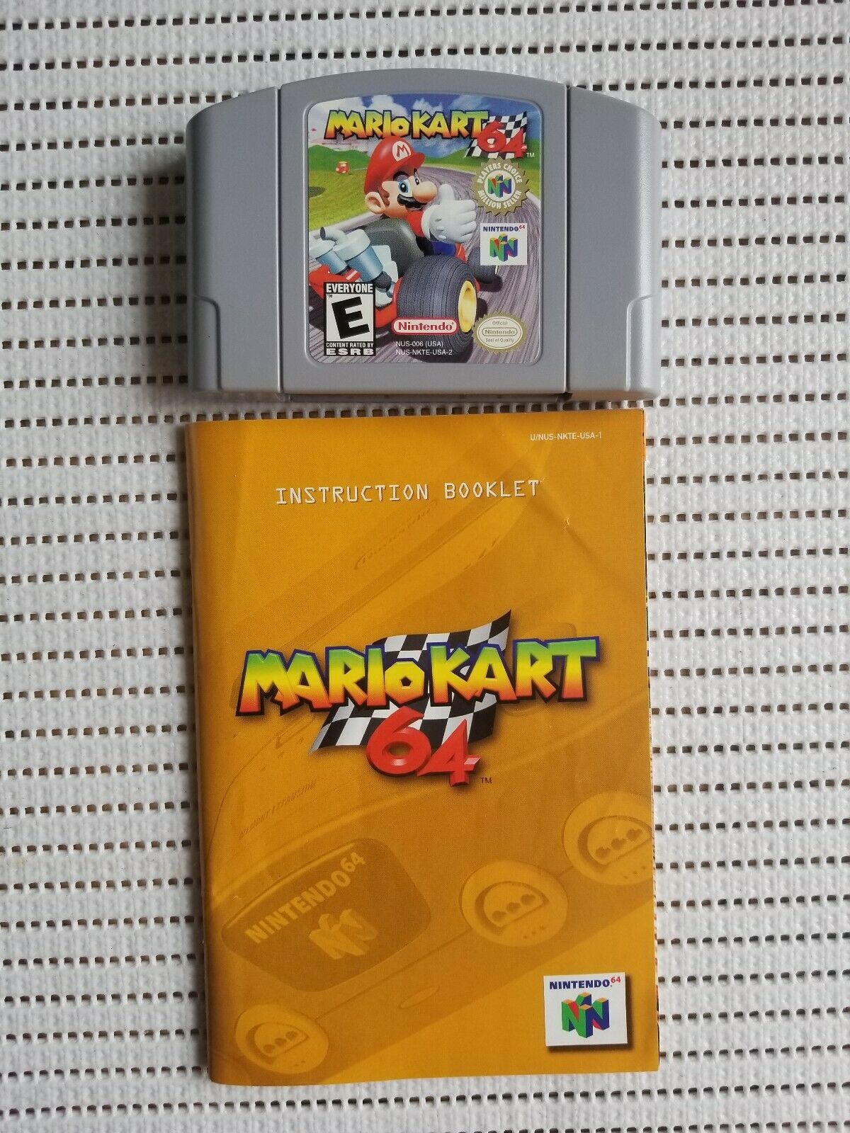 N64 Fun Machine AUTHENTIC Mario Kart 64 Nintendo 64 N64 Fun Rare Video Game With ...