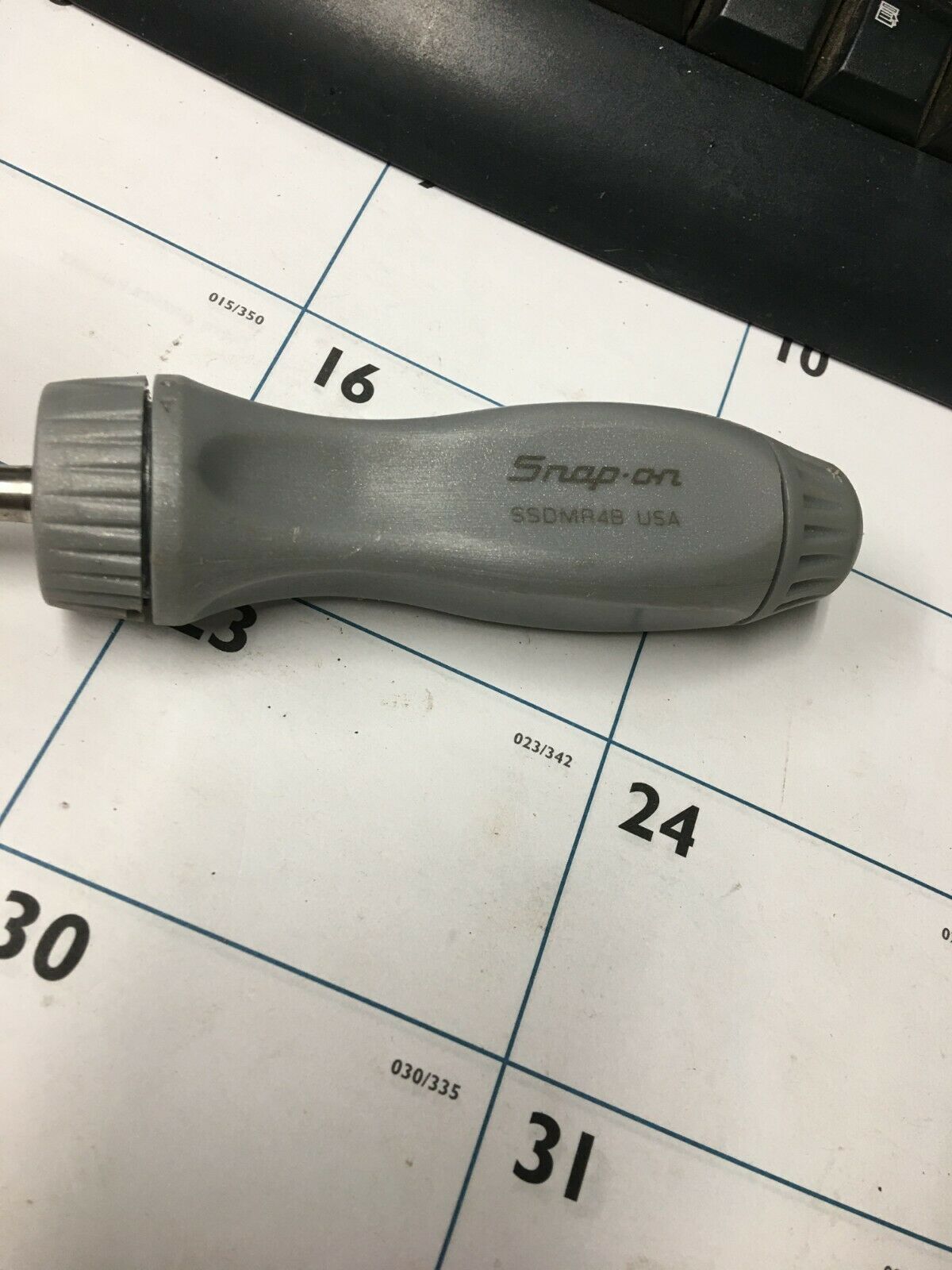 Snap On SILVER Magnetic Ratcheting Screwdriver SSDMR4B VERY RARE ...