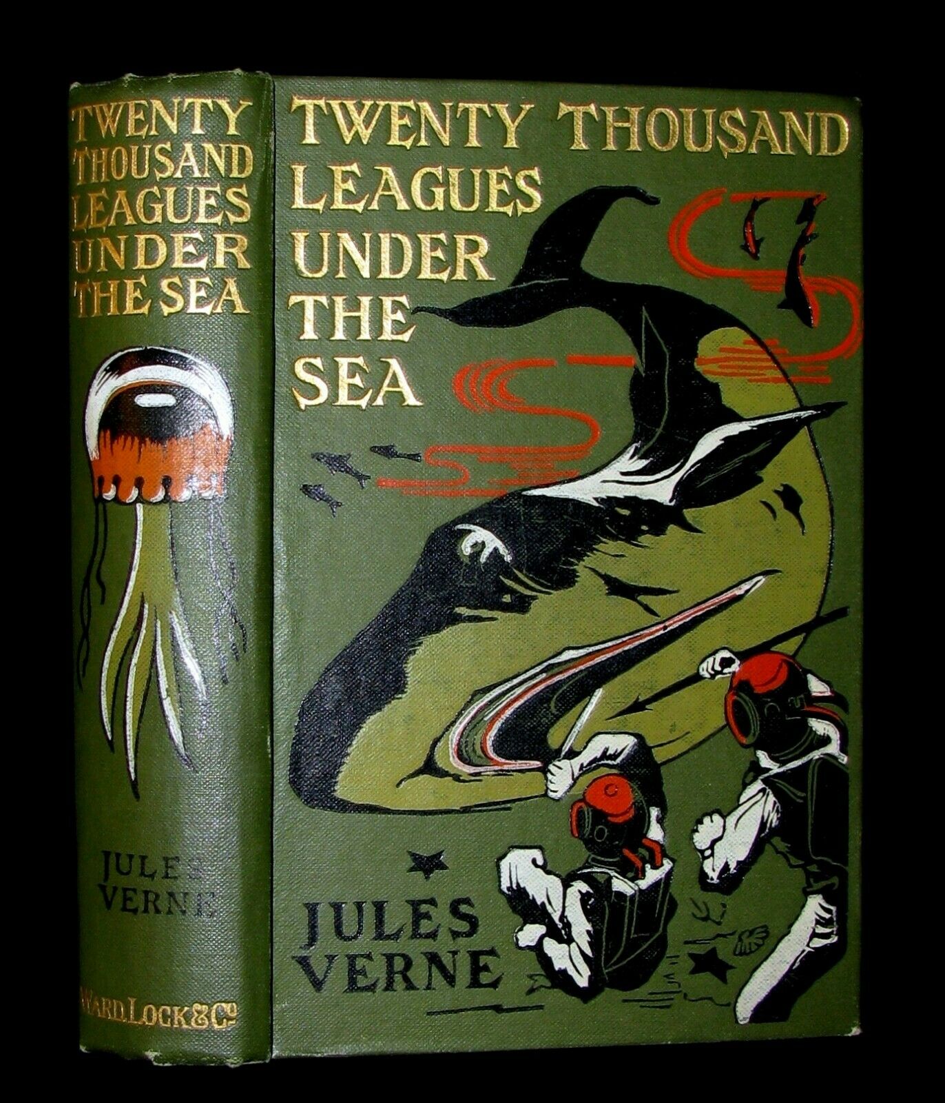 1900 Rare Book - Twenty Thousand Leagues Under The Sea By Jules Verne | #20015199