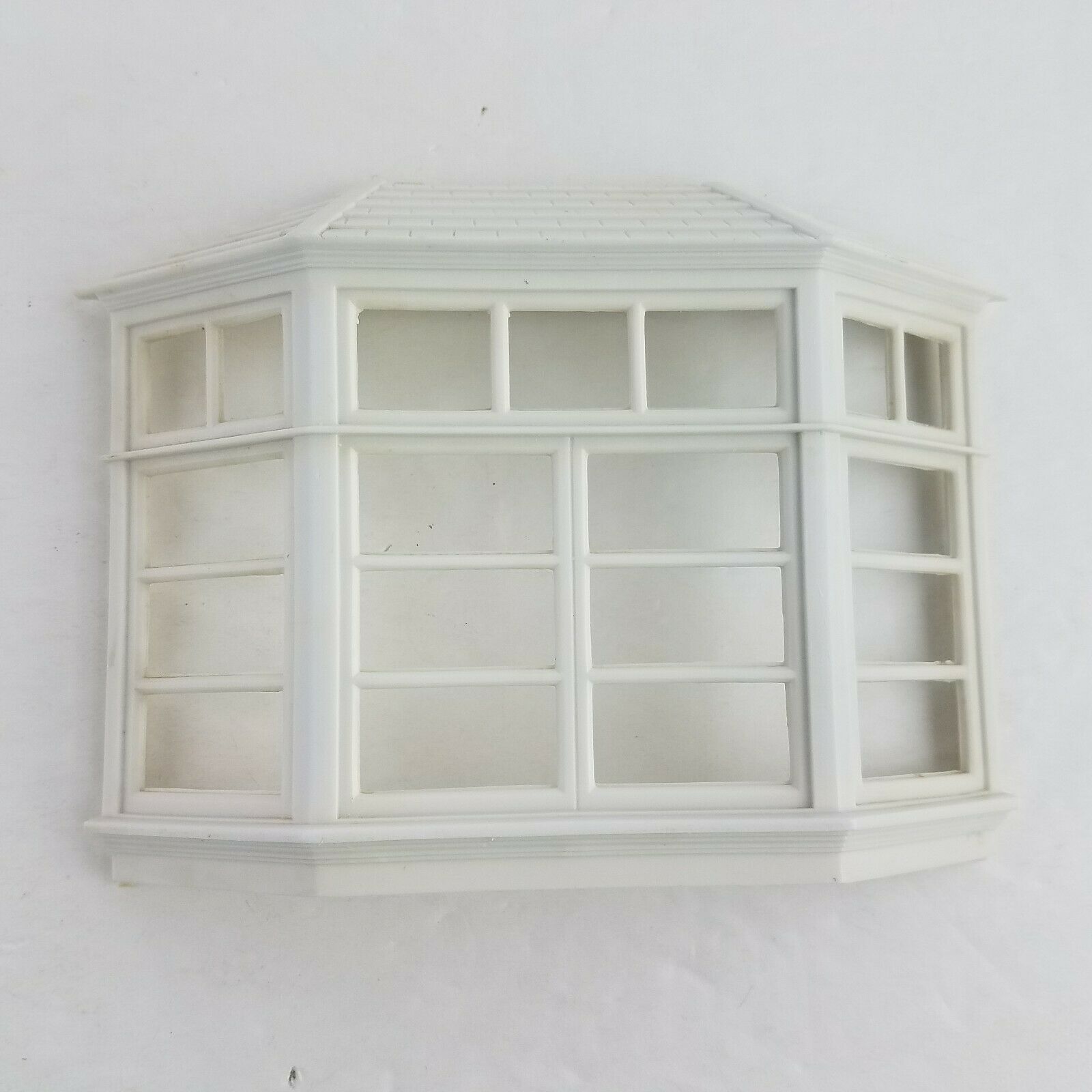 Vintage MARX Tin Metal Colonial 2 - Story Dollhouse Bay Window ...