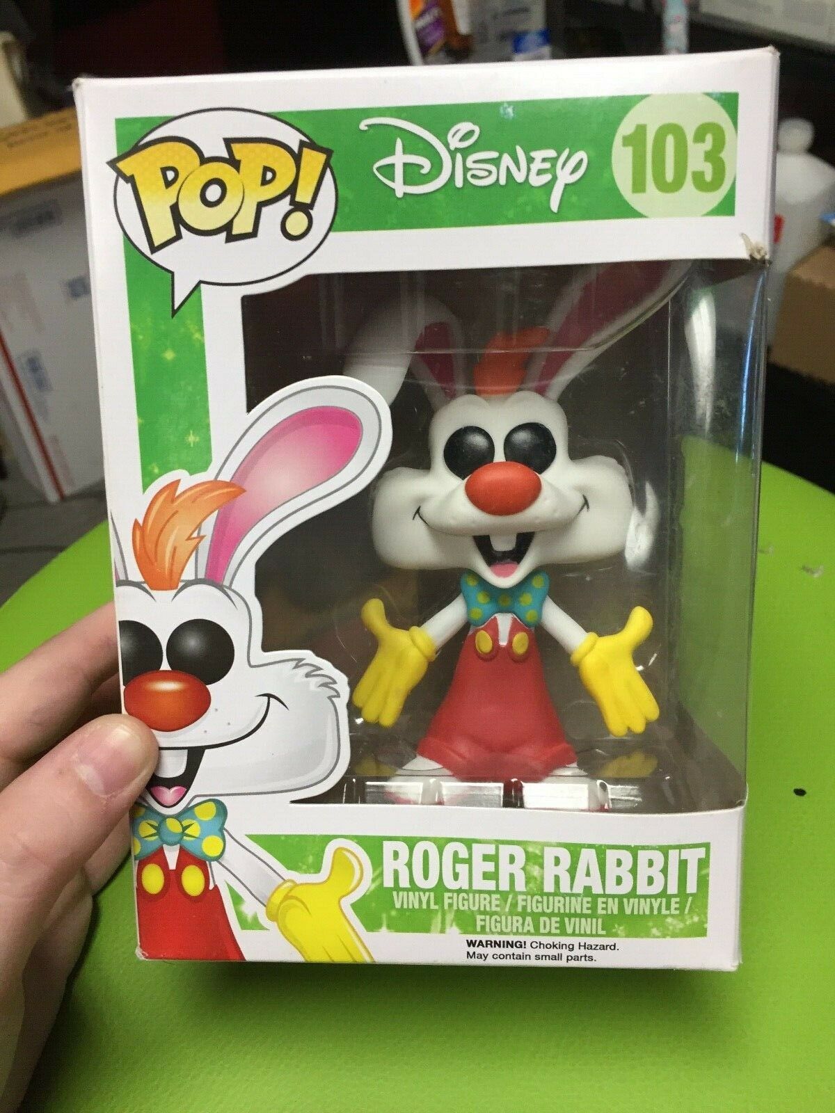 FUNKO POP DISNEY ROGER RABBIT 103 RARE VAULTED RETIRED | #20088802