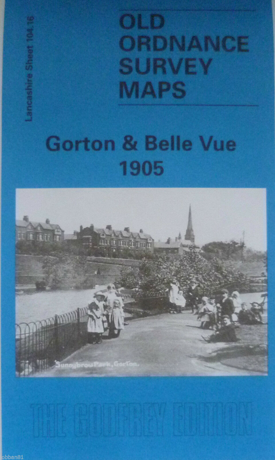 Old Ordnance Survey Detailed Maps Gorton & Belle Vue Lancashire 1905 ...