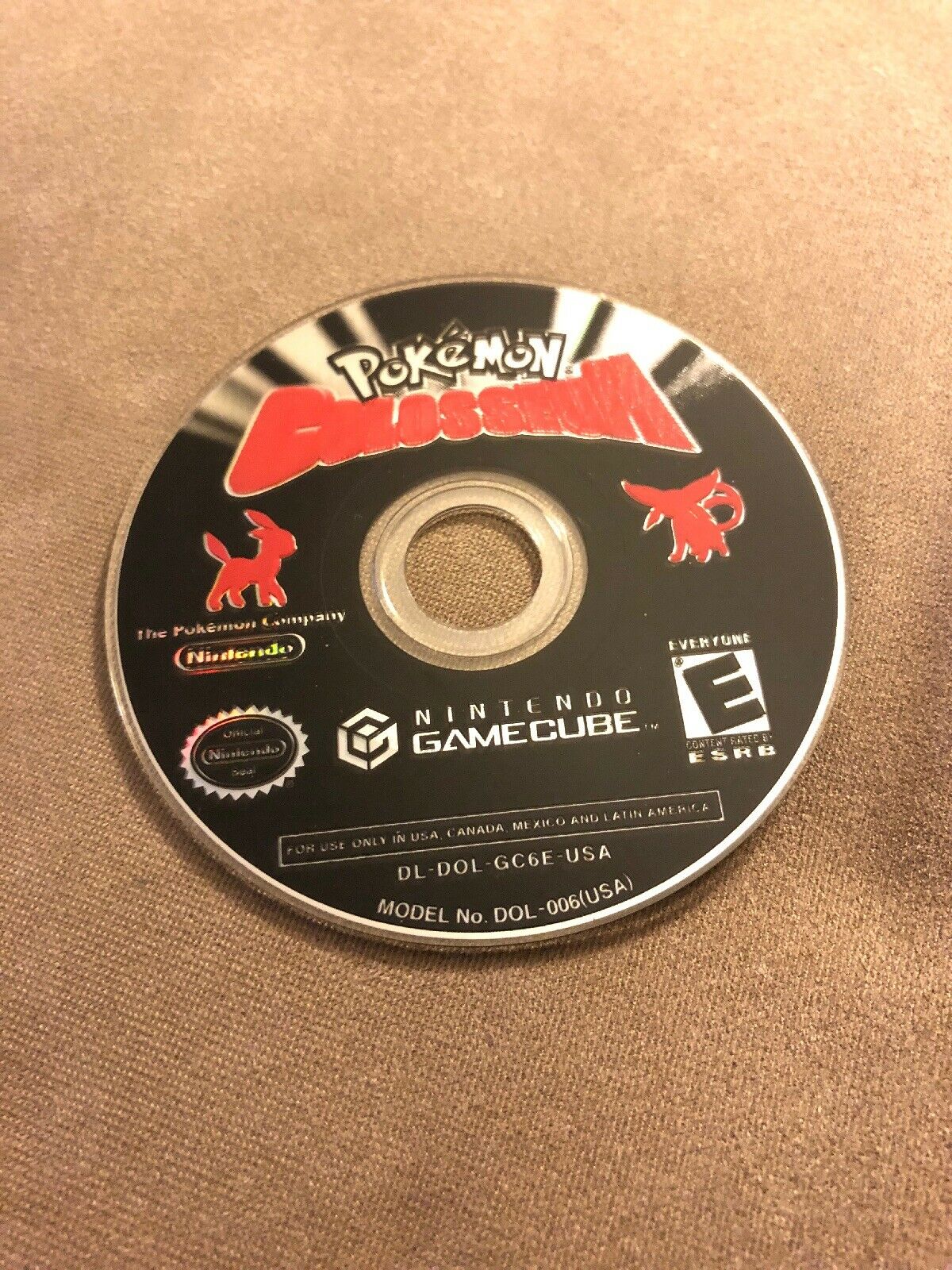 Gamecube Generic Disc Authentic Pokemon Colosseum Nintendo GameCube Disc Only Rare RPG GC ...