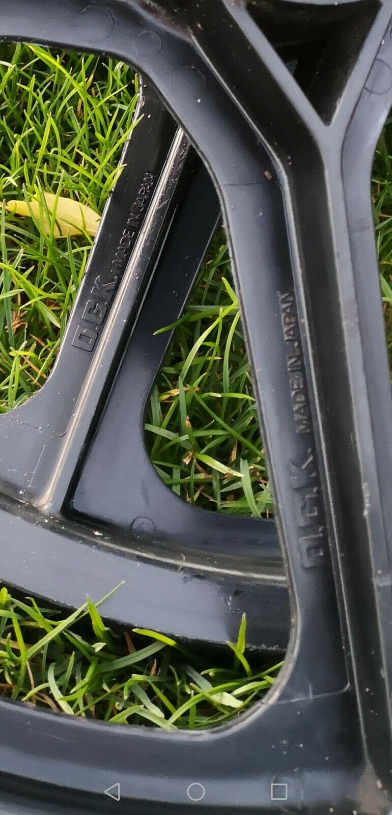 OGK Japan Hutch Old School Custom Bmx Star Mag Wheels Black Rare Skyway ...