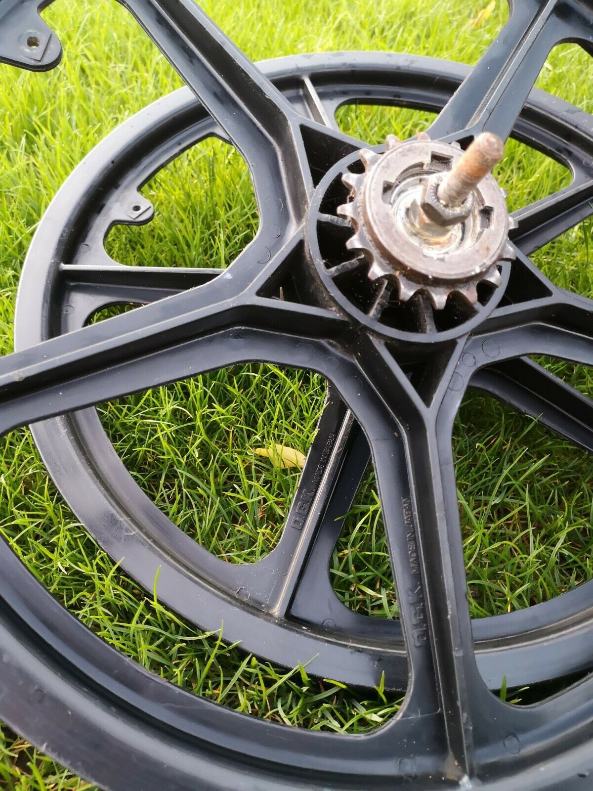 OGK Japan Hutch Old School Custom Bmx Star Mag Wheels Black Rare Skyway ...