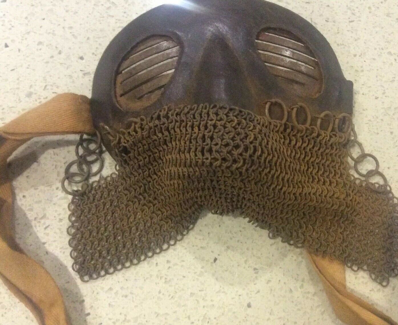 Spatter Mask Entrenched Very Rare WW1 TANK CREW ANTI SPLATTER MASK BRITISH ARMY Circa 1917 ...