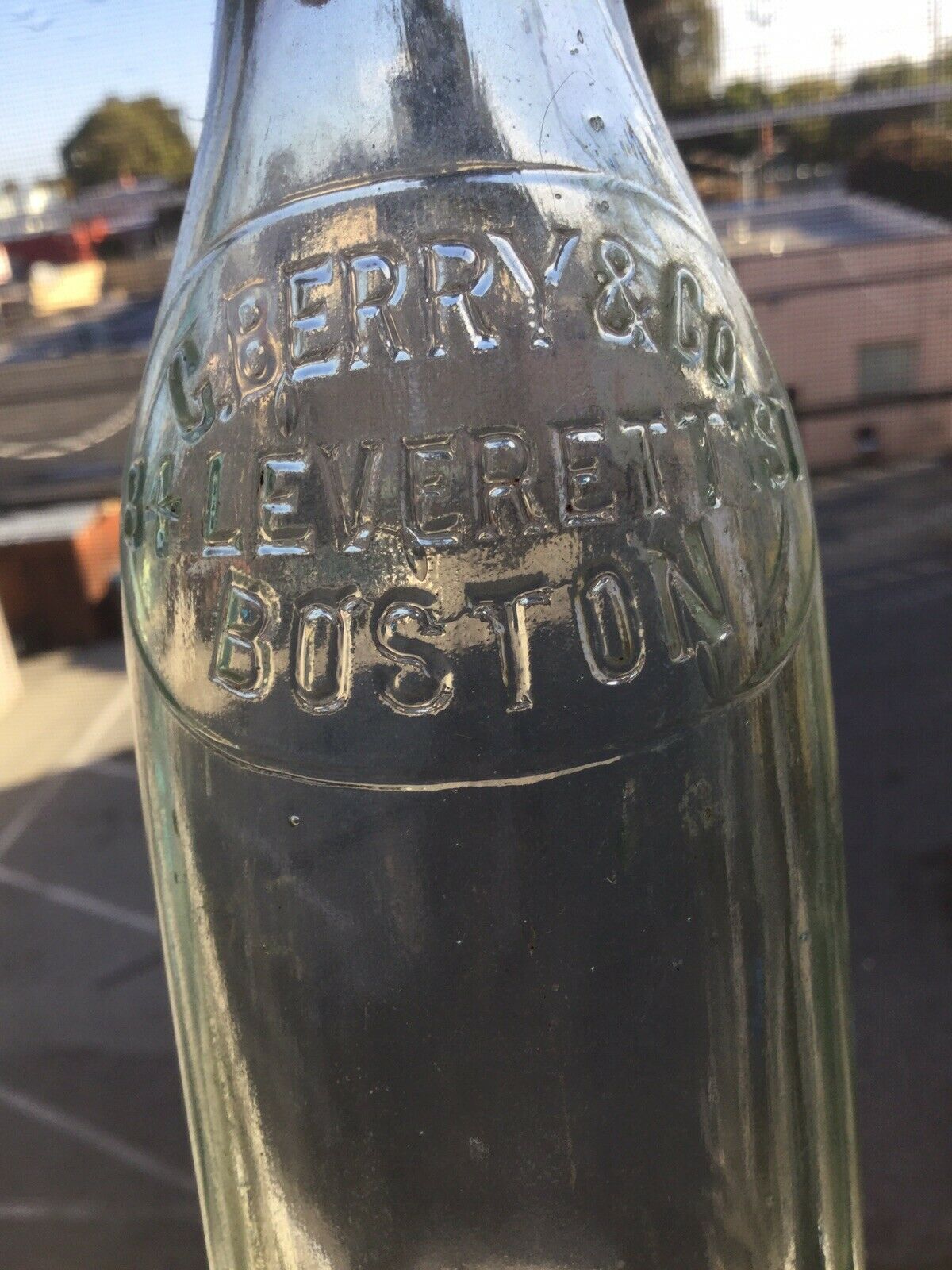 Antique C. Berry&co Bottle 84 Leverett St Boston | #20555453