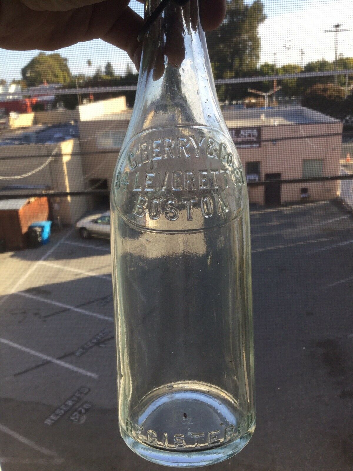 Antique C. Berry&co Bottle 84 Leverett St Boston | #20555453